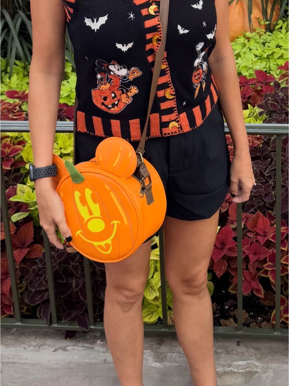 Disney Black and Orange Mickey Mouse Halloween Sweater Vest

Disney Halloween - Picture 3 of 3